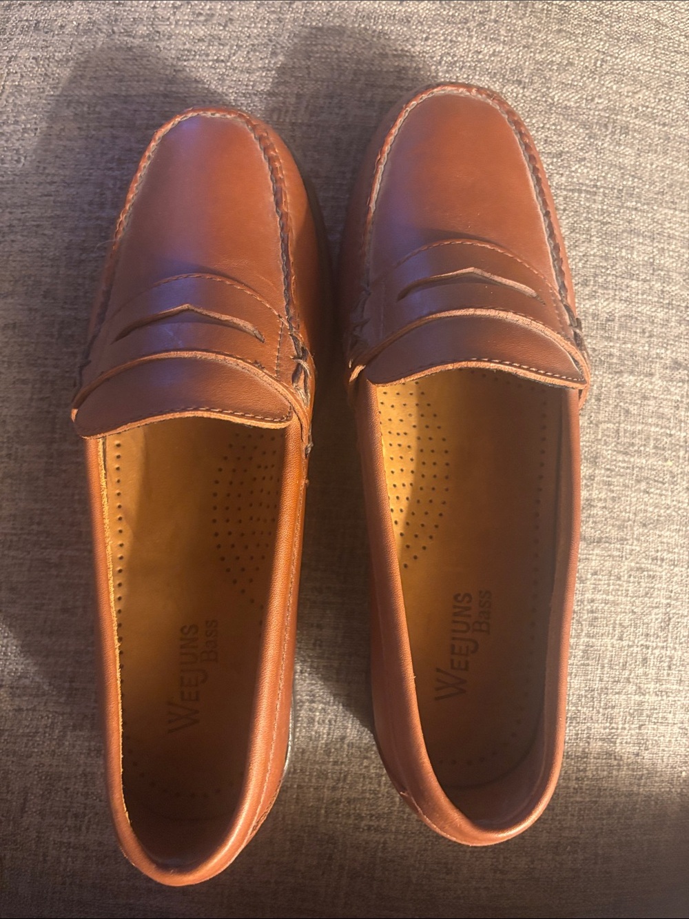 G.H. Bass Weejuns Katherine II Loafers Womens 9 Brown Leather Penny Loafers